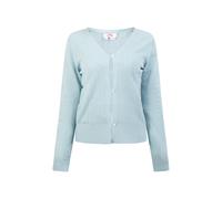 MYMO Cárdigan azul claro / blanco perla XL azul claro / blanco perla