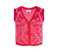MYMO Chaleco de punto rosa oscuro / rojo fuego M rosa oscuro / rojo fuego