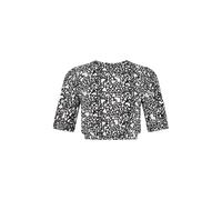 myMo ROCKS Blusa 'Valentine's Day' negro / blanco Mujer myMo ROCKS XS negro / blanco