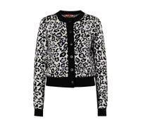 myMo ROCKS Cárdigan 'Blonda' lila / negro / blanco XL lila / negro / blanco