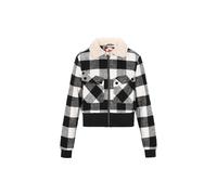 myMo ROCKS Chaqueta de entretiempo gris / negro / offwhite M gris / negro / offwhite