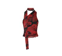 myMo ROCKS Top 'Valentine's Day' rojo oscuro / negro M rojo oscuro / negro