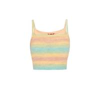 MYMO Top de punto 'Back To School' azul claro / amarillo / albaricique S EUR