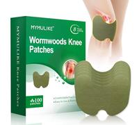 MYMULIKE 100Pcs parches de rodilla, parches para aliviar el dolor, parches calientes para cuello y hombro, alivio del dolor para hombros, parche para dolor caliente para rodilla