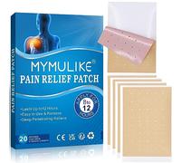 MYMULIKE 20 parches térmicos para aliviar el dolor, para rodillas, espalda, cuello y hombros