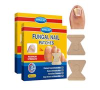 MYMULIKE Parches Uñas Hongos, 56 Piezas Fungal Nail Patches, Parches Fúngicos de Fungal Pie 8 Horas, Eficaces Restauración Hongos Pies para Reparación de Dañadas y Apariencia Uñas decoloradas