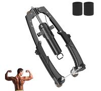 Mymus Coreflex Twister Pro, Hydraulic Power Chest Press Machine, Adjustable Hydraulic Arm Exerciser Twister Bar for Home Gym Workout (Black)