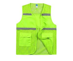 Mymyguoe Chaleco de trabajo para hombre, chaleco de seguridad para moto, bicicleta de montaña, de secado rápido, reflectores, chaleco de equitación, ropa de trabajo, malla reflectante, chaleco de
