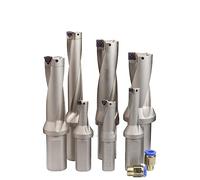 MyncbD Broca SP Series C20 C25 C32 C40 Brocas de inserción Brocas de Metal 13 mm-50 mm Profundidad Indexable U Taladro Maquinaria Tornos CNC Agua (Size : C32-D33-SP09, Color : 4D)