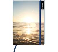 myNOTES Notizbuch A5: Meer: Notebook medium, gepunktet, paginiert