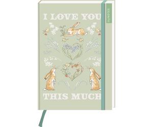 myNOTES Papeterie: Weißt du eigentlich, wie lieb ich dich hab? Notizbuch A5: I love you this much