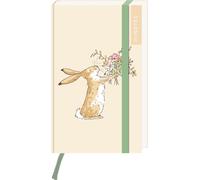 myNOTES Weißt du eigentlich, wie lieb ich dich hab? Notizbuch A6: Hase mit Blumenstrauß
