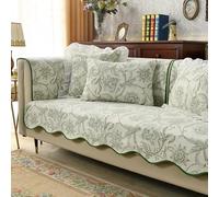 MyNvy Cubre Sofas Grandes Sofa Cover 1 2 3 4 Seater Non-Slip Couch Sofa Slipcovers Sofa Cushion Covers Sofa Protectors from Pets/Kids/Dogs(Color:g,Size:90 * 90cm)