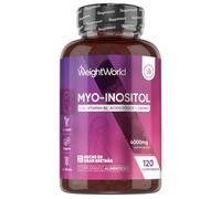 Myo Inositol 4000mg - 120 Comprimidos Con Cromo, Ácido Fólico y Vitamina B6