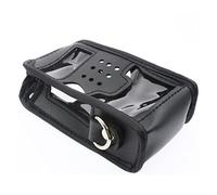 MYOBU 2 fundas de piel portátiles para walkie talkie compatible con Baofeng CB Radio UV-5R UV-5RA UV-5RE Plus UV5R UV-5RB TYT TH-F8 walkie-talkie Bag, un color, Talla única