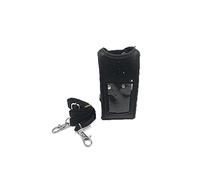 MYOBU Funda de piel suave de nailon para hombro Walkie-Talkie compatible con WOUXUN compatible con Baofeng UV-9r Plus UV-XR BF-A58 UV-5R Uvb2 walkie-talkie Bag, 1 unidad, Talla única