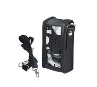 MYOBU Walkie talkie Accesorios suave Shell cuero soporte de radio cubierta compatible con baofeng walkie talkie UV-5R, UV-5rb walkie-talkie bolsa