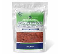 MYOC Australian Red Clay - Pure Natural Cosmetic Grade | Ideal para máscaras faciales, soaps, scrubs y cosméticos formulaciones | 35,27 oz (1 kg)