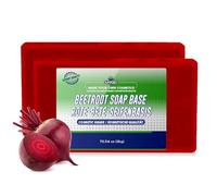 MYOC Beetroot Soap Base - Natural Cosmetic Grade | Ideal for DIY Soap Bars, Melt & Pour Soap, Bath Products & Cosmetic Formulations | 2 kg (70.54 oz)