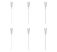 MYOC Dispensador de spray White Mist con resorte, a prueba de fugas y duradero, 60 ml, 7 cm de altura, 20,55/22,55 mm, tamaño de cuello, ideal para botellas, perfecto para productos de belleza y