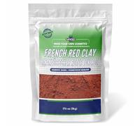 MYOC French Red Clay - Pure Natural Cosmetic Grade | Ideal para DIY Face Masks, Soaps, Scrubs & Cosmetic Formulations | 176,36 oz (5 kg)