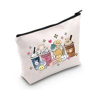 MYOSPARK SKZ K-POP Boy Group Gift Stay Fandom Bolsa de maquillaje SKZ Fans Bolsa de cosméticos SKZ Character Cosmetic Bag K-POP Music Lover Merchandise, Bolsa para niños de Reino Unido, moderno