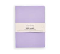 myPAPERCLIP NeoBasic B5 - Cuaderno liso | 160 páginas, 80 g/m², tapa blanda de 250 g/m², B5 (17,6 x 25 cm) | Morado