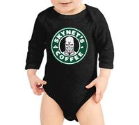 MyPato Body Manga Larga de Bebe Comida Cafe EL Sabor Intenso DE LA MAÑANA TU Buena TASA DE ENERGIA,TU Inicio del Dia.. 030 3 Meses