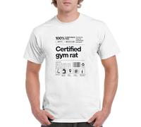 MyPato Camiseta de Adulto de Hombre Deporte Gimnasio Viste tu energía Gym Fitnes,Pesas Mancuernas rutinaas.. 006 XL
