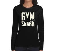 MyPato Camiseta de Adulto de Manga Larga de Mujer Deporte Gimnasio Viste tu energía Gym Fitnes,Pesas Mancuernas rutinaas.. 026 XXL