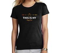 MyPato Camiseta de Adulto de Mujer Deporte Gimnasio Viste tu energía Gym Fitnes,Pesas Mancuernas rutinaas.. 001 3XL