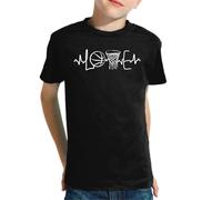 MyPato Camiseta Infantil de Niño Niña Deporte Basket Las Leyendas de la NBA o del Tablero del Baloncesto 017 8 años