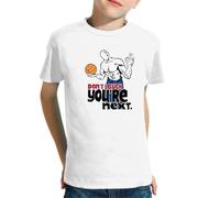 MyPato Camiseta Infantil de Niño Niña Deporte Basket Las Leyendas de la NBA o del Tablero del Baloncesto 007 10 años