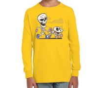 MyPato Camiseta Infantil Manga Larga de Niño Niña Animales Perros Regalos Divertido, Amor Perruno,Huellas Canina, Amigo Fiel 005 6 años