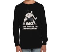 MyPato Camiseta Infantil Manga Larga de Niño Niña Deporte Basket Las Leyendas de la NBA o del Tablero del Baloncesto 004 12 años