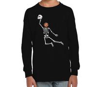 MyPato Camiseta Infantil Manga Larga de Niño Niña Deporte Basket Las Leyendas de la NBA o del Tablero del Baloncesto 011 6 años