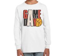MyPato Camiseta Infantil Manga Larga de Niño Niña Deporte Basket Las Leyendas de la NBA o del Tablero del Baloncesto 021 8 años