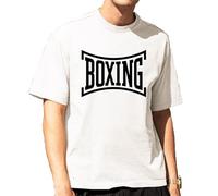 MyPato Camiseta Oversize de Hombre Deporte Boxeo Construyendo la Victoria Golpe a Golpe,Guantes de Combate,Saco de Pera 001 XXL