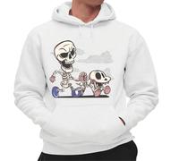 MyPato Sudadera Adulto con Capucha de Hombre Animales Perros Regalos Divertido, Amor Perruno,Huellas Canina, Amigo Fiel 005 L