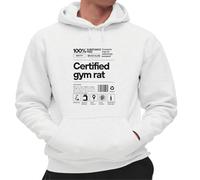 MyPato Sudadera Adulto con Capucha de Hombre Deporte Gimnasio Viste tu energía Gym Fitnes,Pesas Mancuernas rutinaas.. 006 4XL