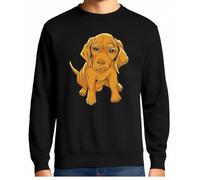 MyPato Sudadera Adulto Sin Capucha de Hombre Animales Perros Regalos Divertido, Amor Perruno,Huellas Canina, Amigo Fiel 002 S