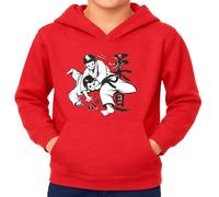 MyPato Sudadera Infantil con Capucha de Niño Niña Deporte Artesmarciales Combate, Lucha, Karate, Judo, Taekwondo, Kung-Fu, Aikido, Capoeira. 005 11 años