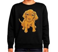 MyPato Sudadera Infantil Sin Capucha de Niño Niña Animales Perros Regalos Divertido, Amor Perruno,Huellas Canina, Amigo Fiel 002 11 años