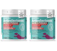 MyPetPrime Articulaciones Complemento alimenticio para Perros - 125 Comprimidos | Nueva fórmula JointSupport™ con MSM, Polvo de mejillón de Labio Verde, glucosamina y Garra del Diablo (Paquete de 2)