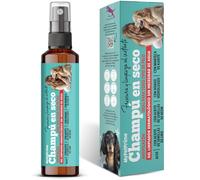 MyPetPrime Champú Seco en Gel para Perros | SIN Aclarado | Antiolor | Dermatológico | Higienizante, Antipicor | con Aceite de Semillas de Neem | Apto para Todas Las Razas | Sin Parabenos ni SIL