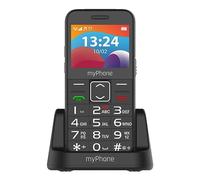 myPhone Halo 3 LTE teléfono móvil para Mayores con Base de Carga, 4G, botón SOS, Teclas Grandes, Pantalla Clara y Uso Sencillo