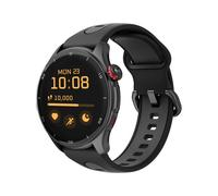 Smartwatch myPhone Watch Adventure Negro Gran batería de 360 mah, hasta 14 días con una Sola Carga, 1,43 Pulgadas, con GPS, 50 Modos Deportivos, botón SOS, brújula, Resistente al Agua, Bluetooth