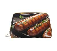 MyPiky Bolsas de cosméticos con estampado de comida rápida, bolsa de maquillaje pequeña para bolso, bolsa de cosméticos, bolsa de aseo para mujer, viaje, Comida rápida 1, Talla única