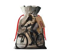 MyPiky Love On The Bike - Bolsa de almacenamiento con cordón para fiestas y vacaciones