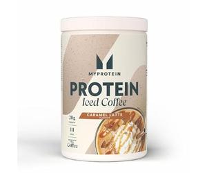 Myprotein Café Helado Proteico Iced Caramel Latte | 20 Raciones | 20 g de Proteína por Ración | Solo 111 kcal | Elaborado con Café Real | Cafeína de Origen Natural | Favorece el Mantenimiento Muscular